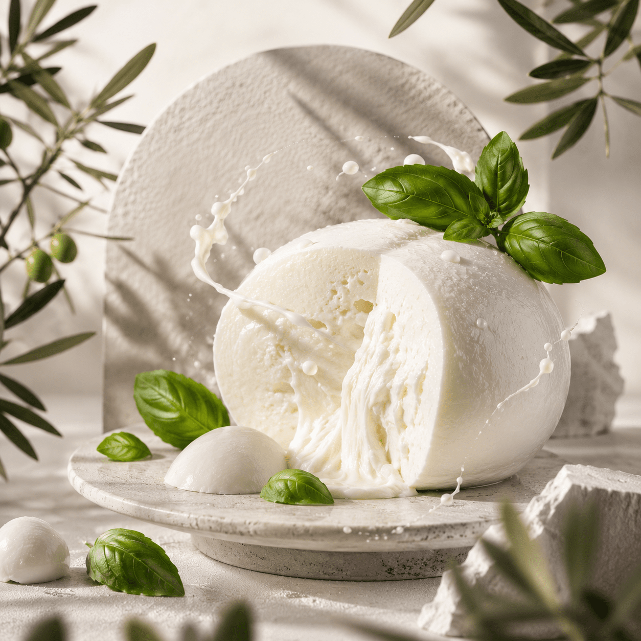 Mozzeralla ve Krema