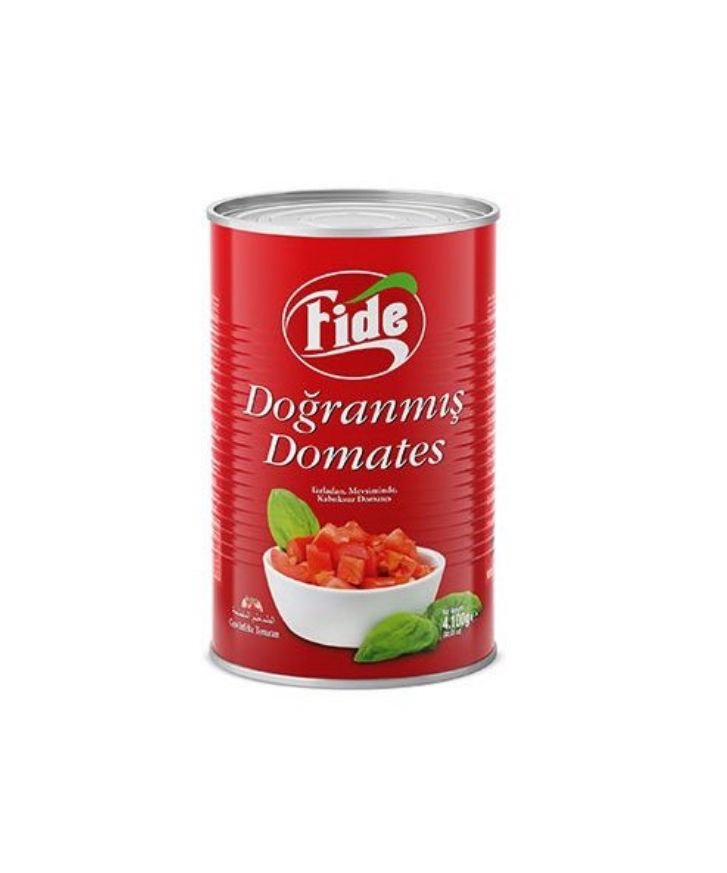 Fide Doğranmış Domates Konservesi
