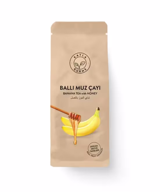 KAYLA Ballı Muz Çayı - Muz Taneli - 1 Kg.