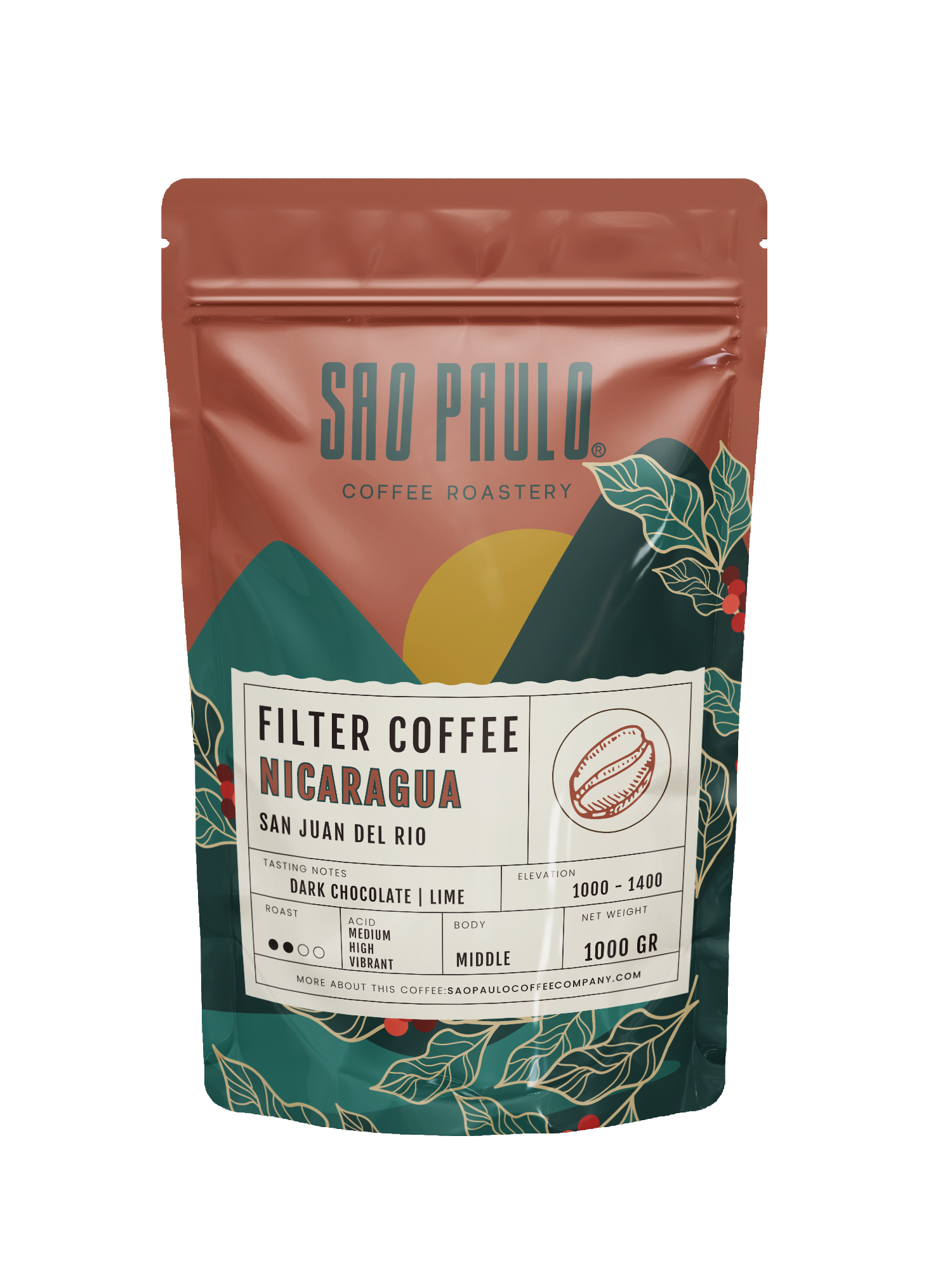 Sao Paulo Filtre Kahve Nicaragua