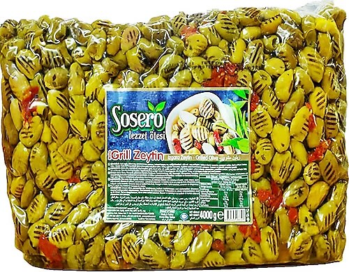 Sosero Grill Izgara Zeytin 4 kg.