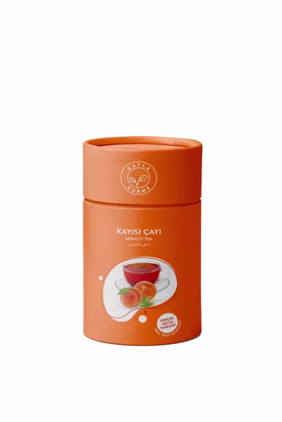 KAYLA Kayısı Çayı - Kayısı Taneli - Silindir Karton Kutu 175 Gr.