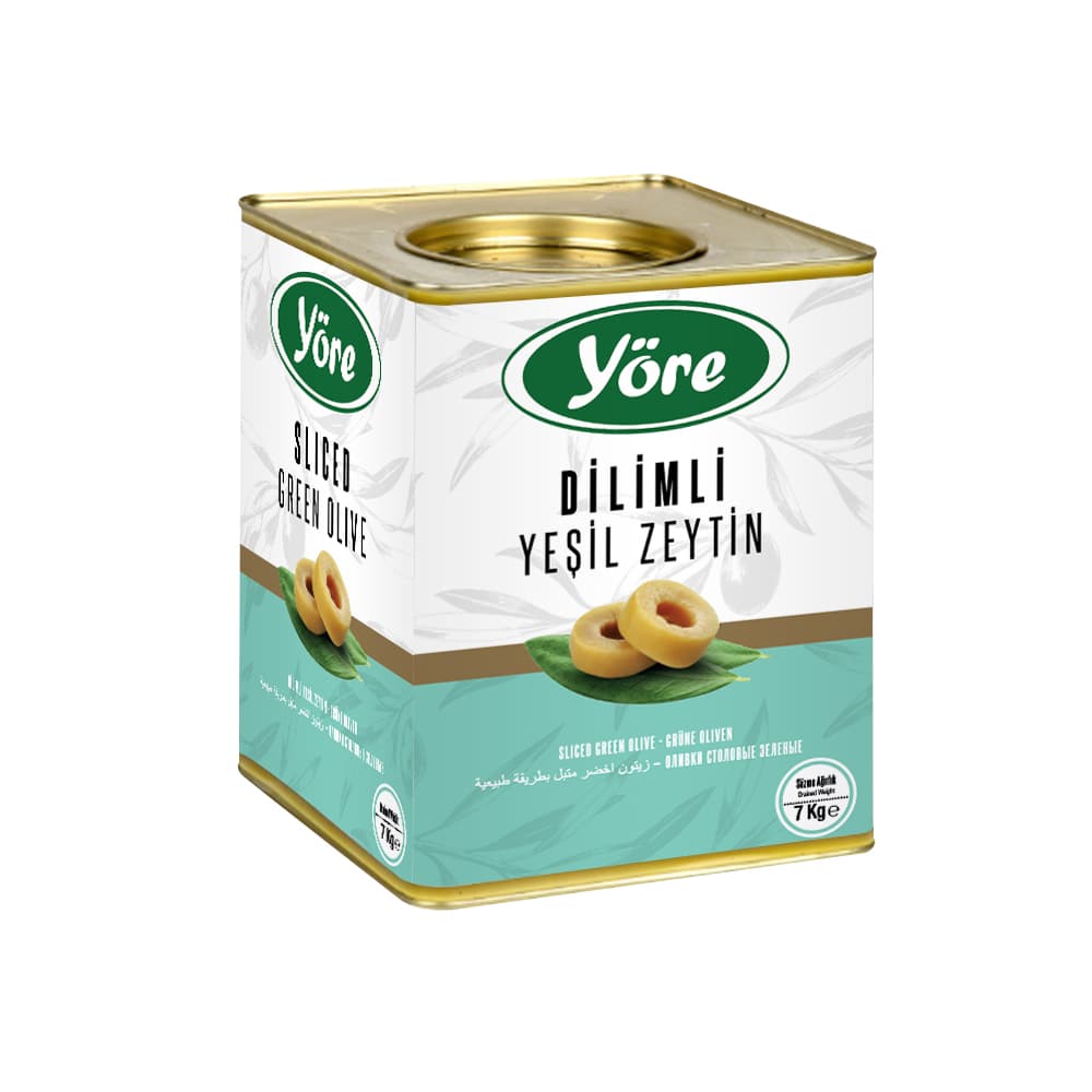 Yöre Dilimli Yeşil Zeytin