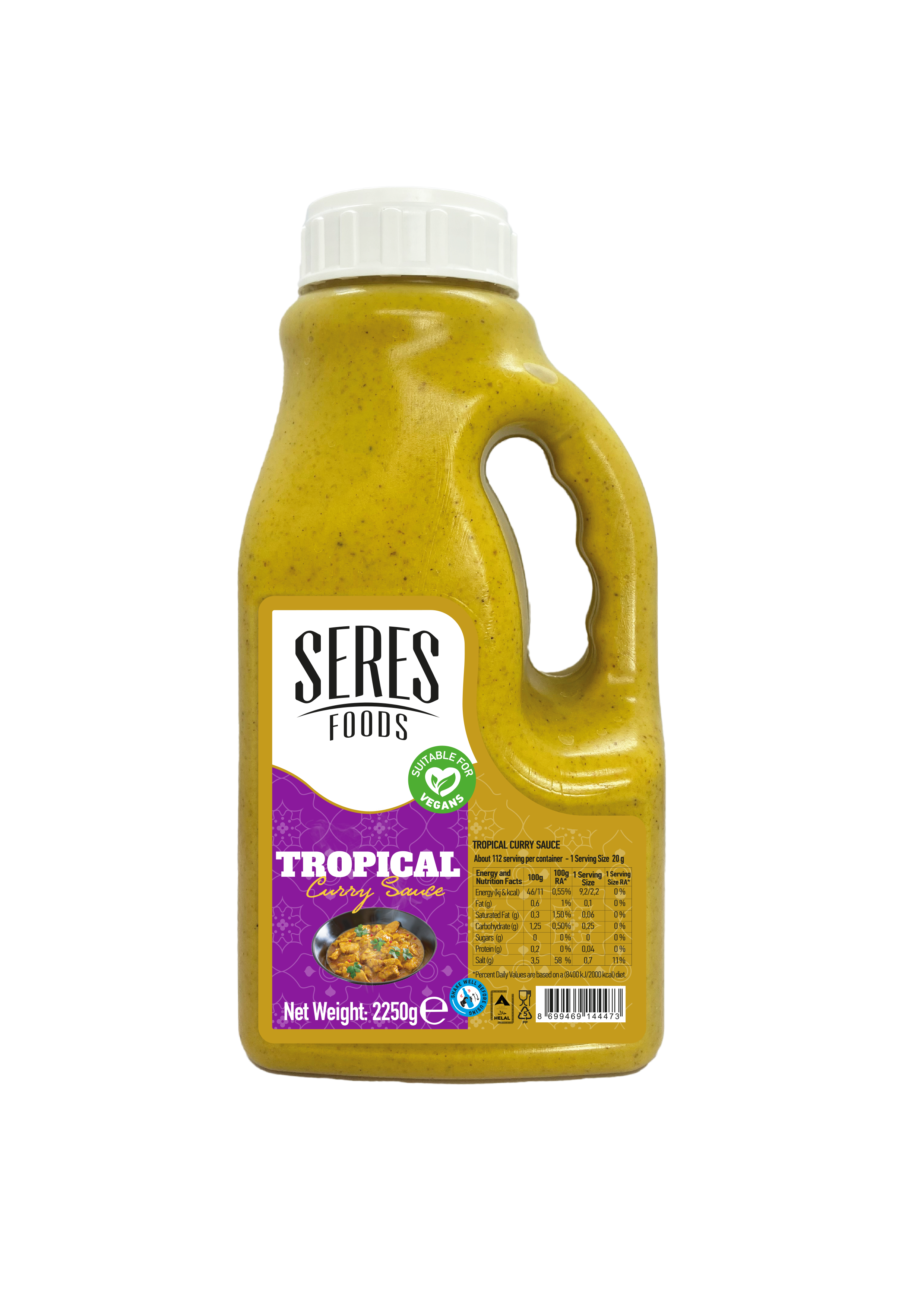 SERES curry 2000 Ml Sos