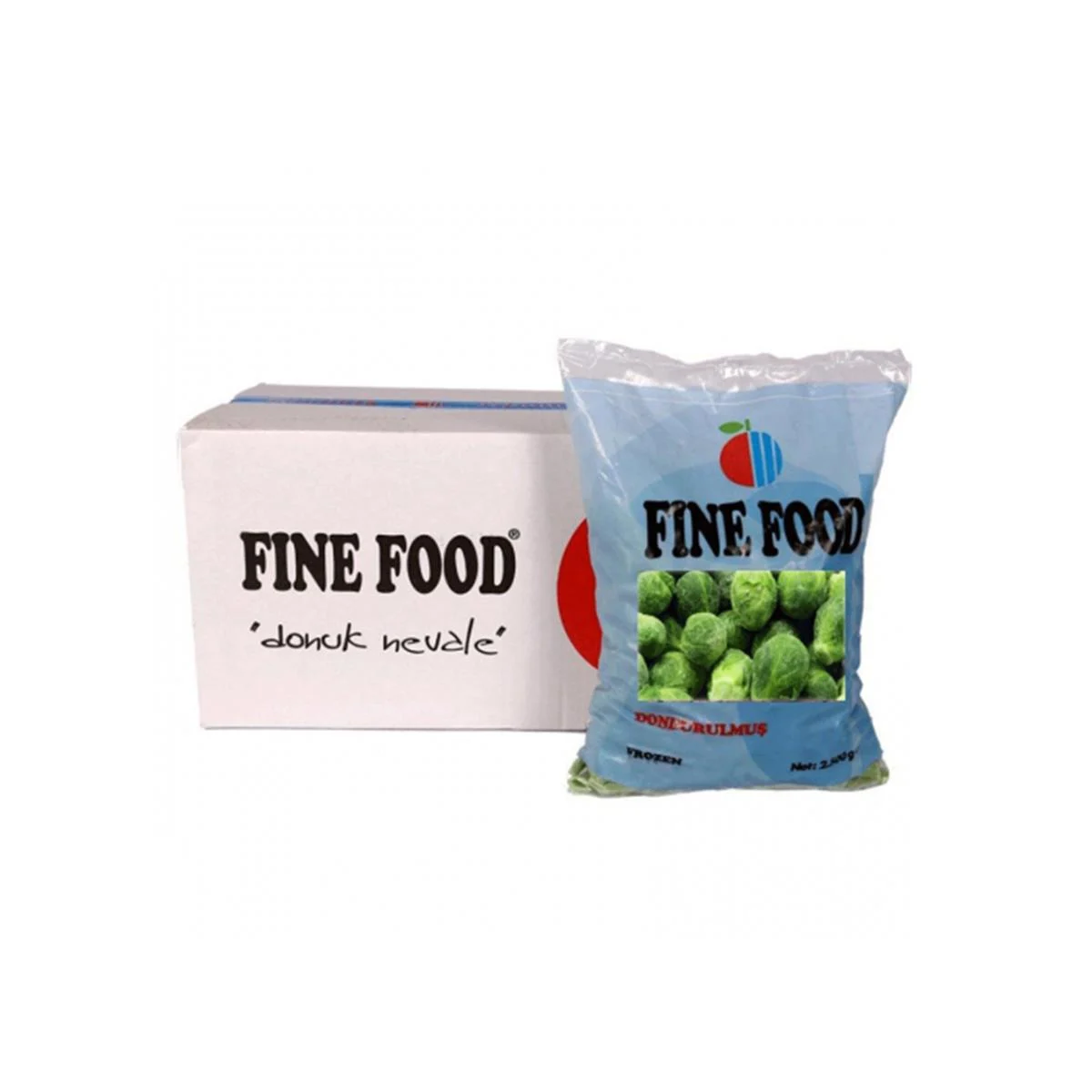 FINEFOOD Bürüksel Lahanası 2.5KG*6PKT 15KG