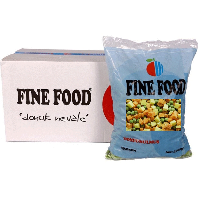 FINEFOOD Garnitür Patatesli 2.5KG * 6PKT 15KG